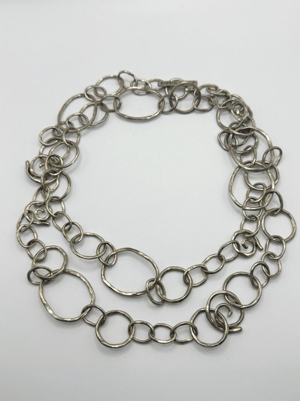 Sigrid Olsen Hoop And Loop Necklace Doubles As  Necklace Or As A Belt 44”
